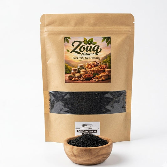 Premium Basil Seeds (Sabja / Tukmaria) – Natural & Cooling Super Seeds